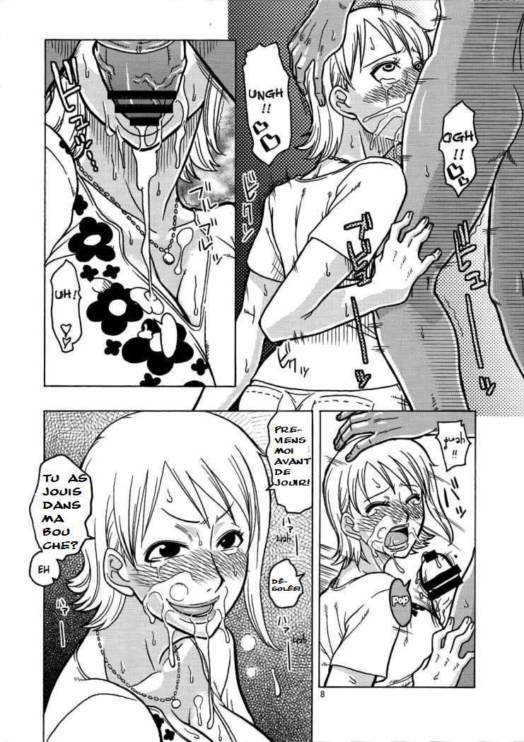 Clitoris [ACID-HEAD (Murata)] Nami no Ura Koukai Nisshi 4 (Nami's Hidden Sailing Diary 4) (One Piece) [french] super doujin Chica - Page 9