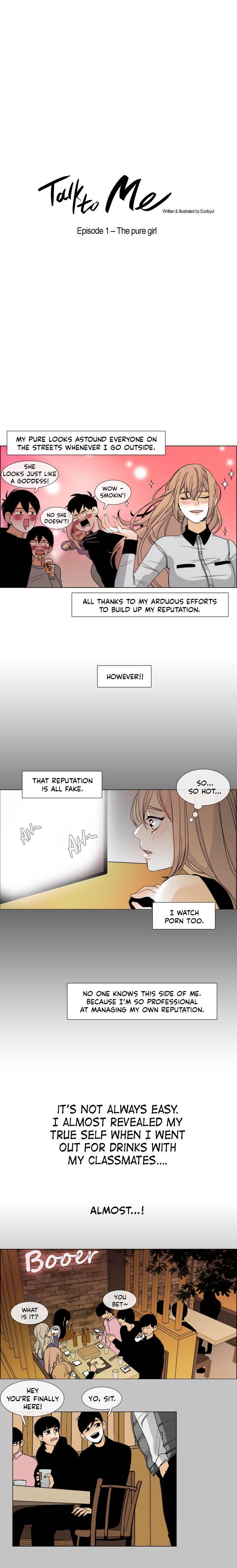 Hugetits Talk To Me Ch.1-30 Hot Cunt - Page 3