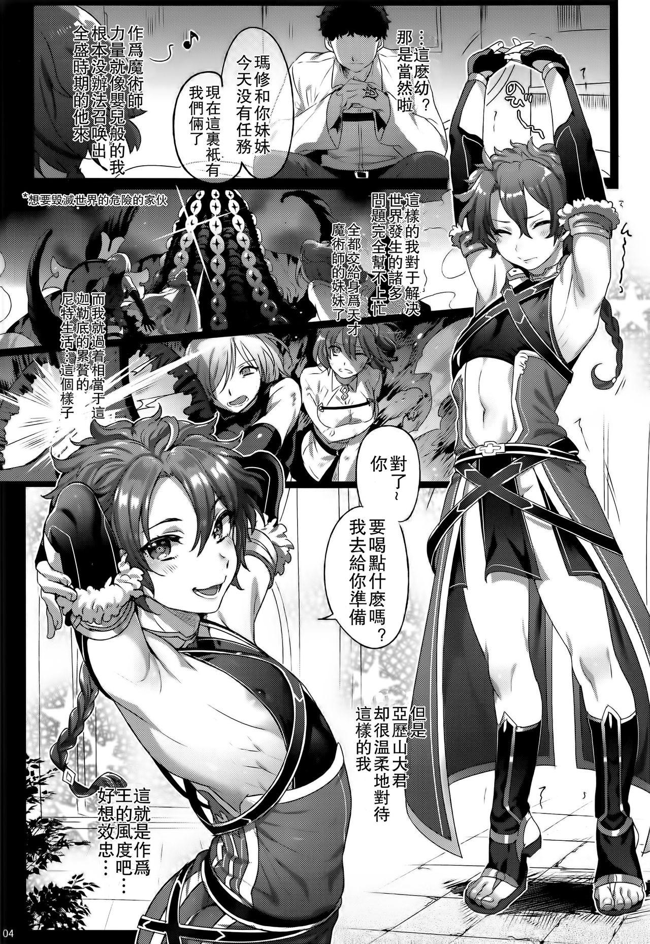 Black Woman Fate/DTorder course:Alexander - Fate grand order She - Page 4