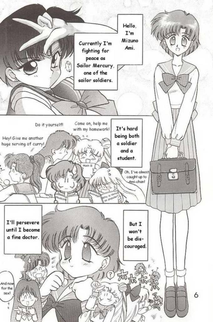 Fingers Submission Mercury Plus - Sailor moon Cunt - Page 2