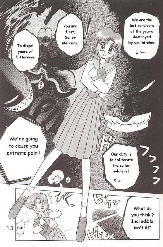Delicia Submission Mercury Plus - Sailor moon Uncensored - Page 9