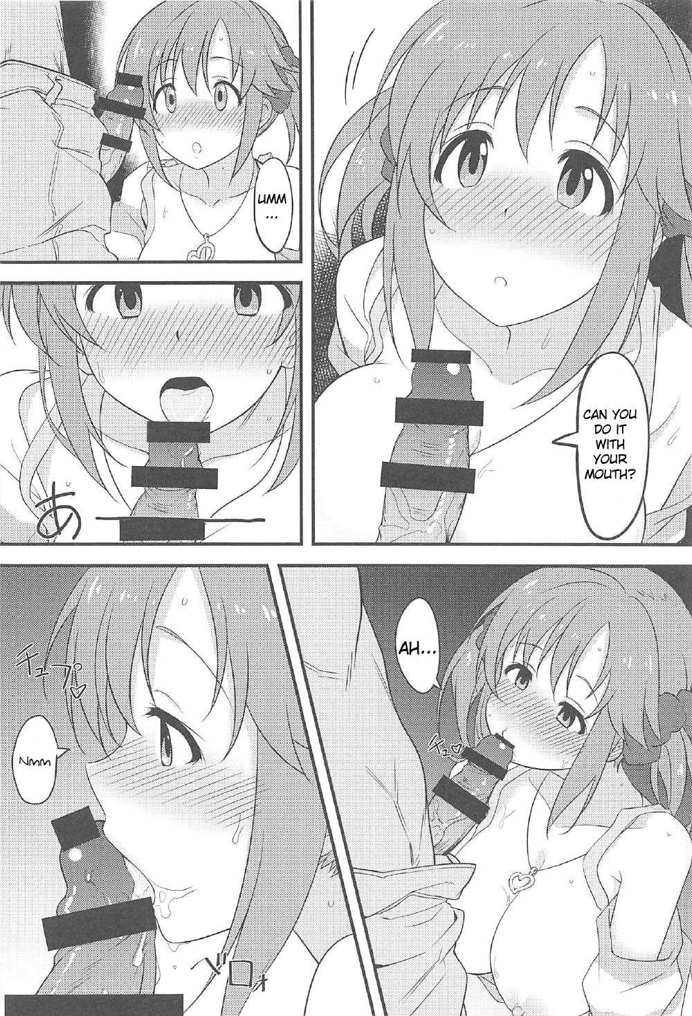 Stockings Nandaka Sukoshi, Atsukunai desu ka? | Hey, it's kinda hot in here, right? - The idolmaster Shemale Sex - Page 11