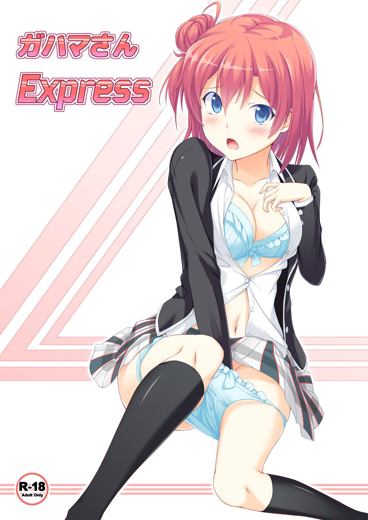 Wet Pussy Gahama-san Express - Yahari ore no seishun love come wa machigatteiru Stepsis - Page 1