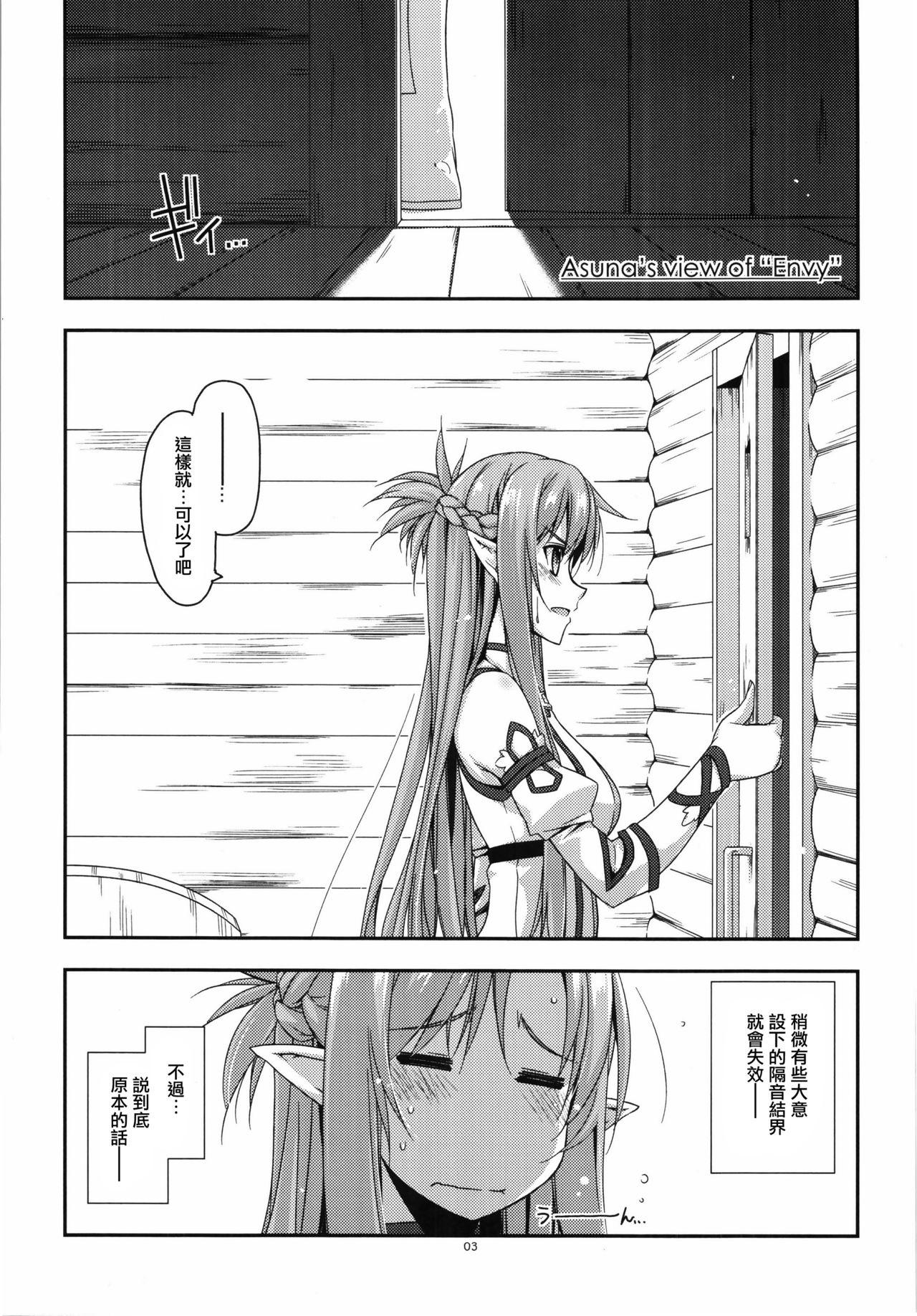 Culona Extra38 - Sword art online Sex Pussy - Page 3