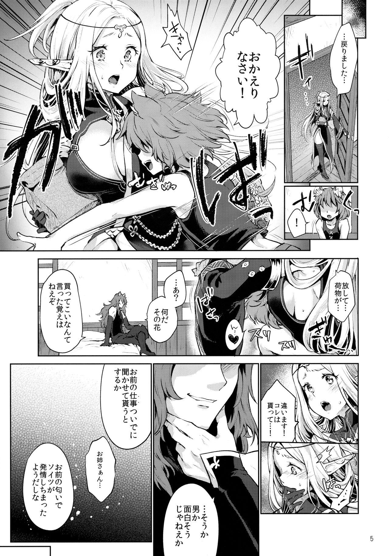 Old Man Hajimete no Sekaiju 2 - Etrian odyssey Crossdresser - Page 4
