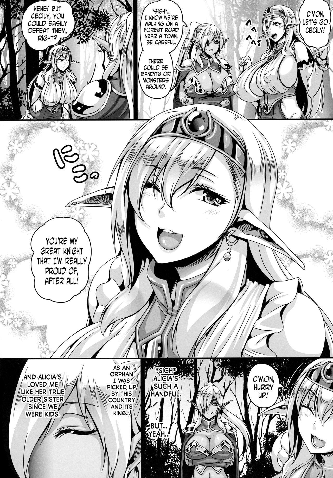 Gay Oralsex Reishuu no Dark Elf Comedor - Page 4