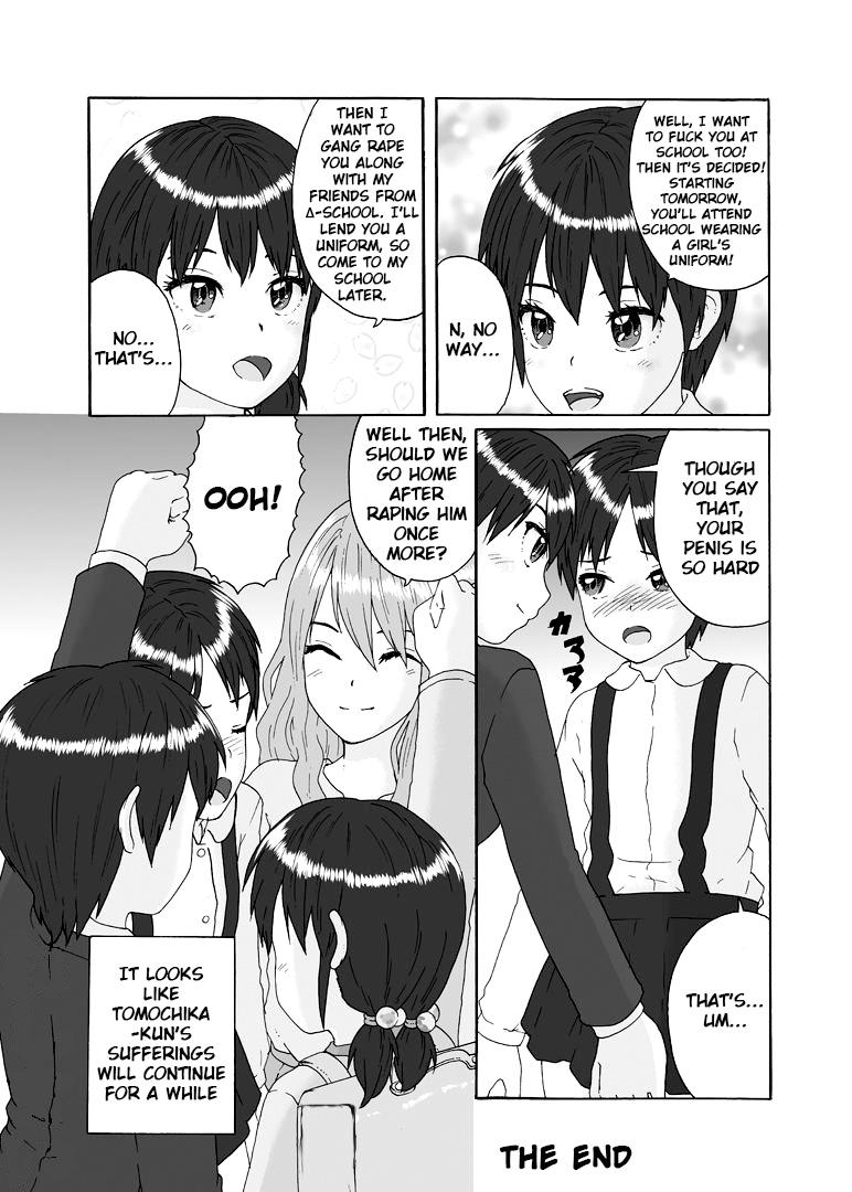 Futanari Sanshimai wa Josou Shounen no Anal ga Osuki | The Three Futanari Sisters Like to Have Anal Sex With the Crossdressing Boy 30