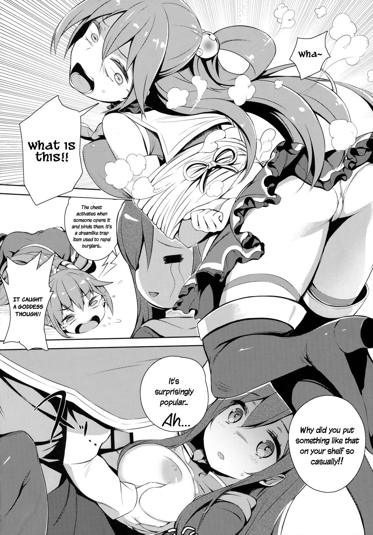 Erotic Kono Innen no Futari de Period o! - Kono subarashii sekai ni syukufuku o Rabo - Page 11