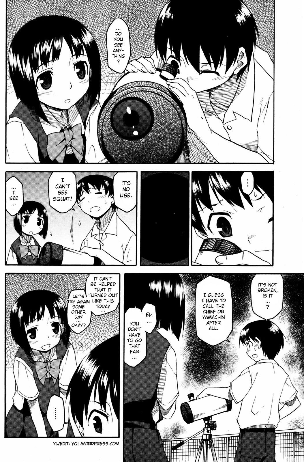 Young Tits Tentai Kansoku no Yoru | Stargazing Night Gonzo - Page 2