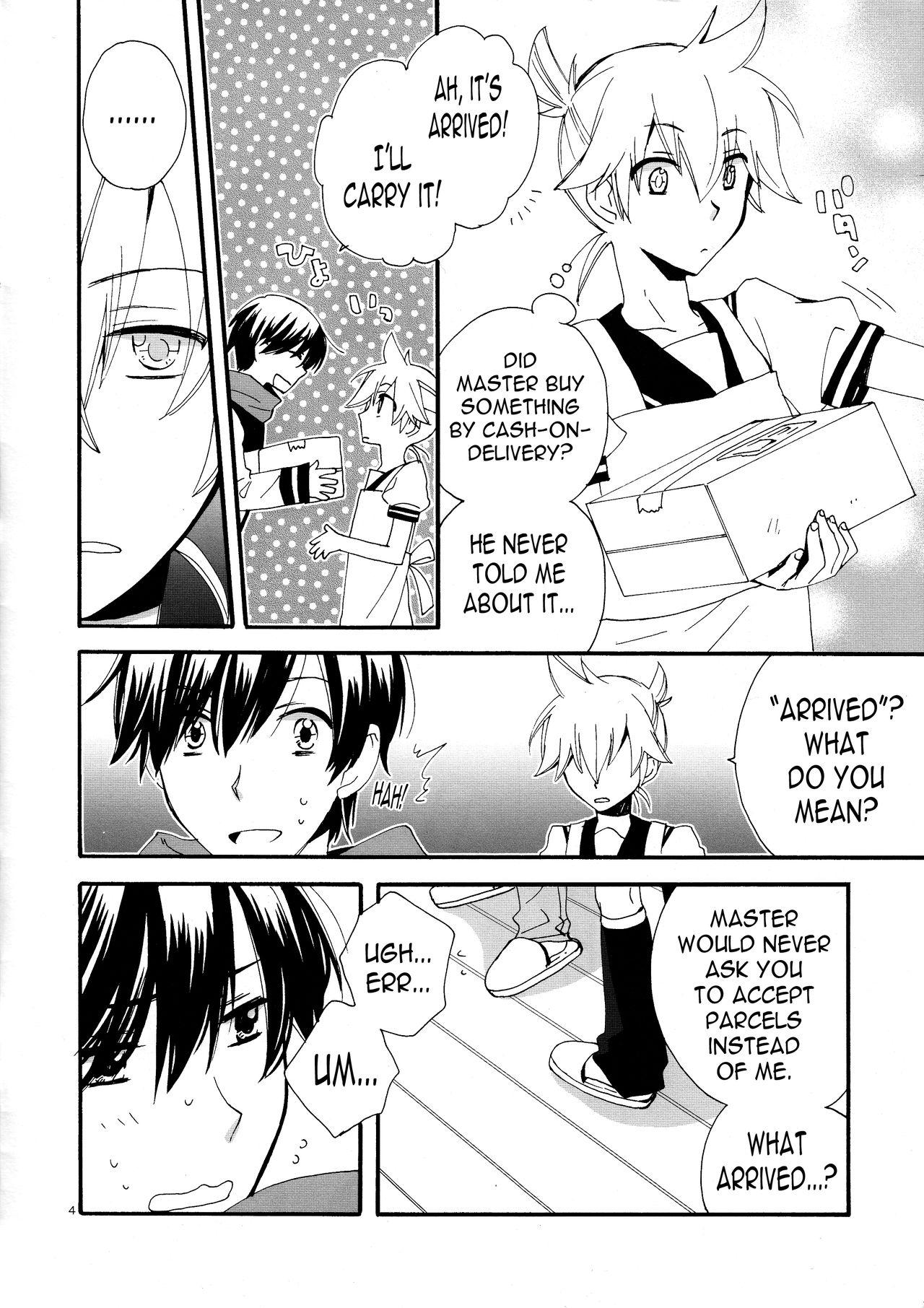 Hair Goshujin-sama to Yobe! | Call me Master! - Vocaloid Dick - Page 4