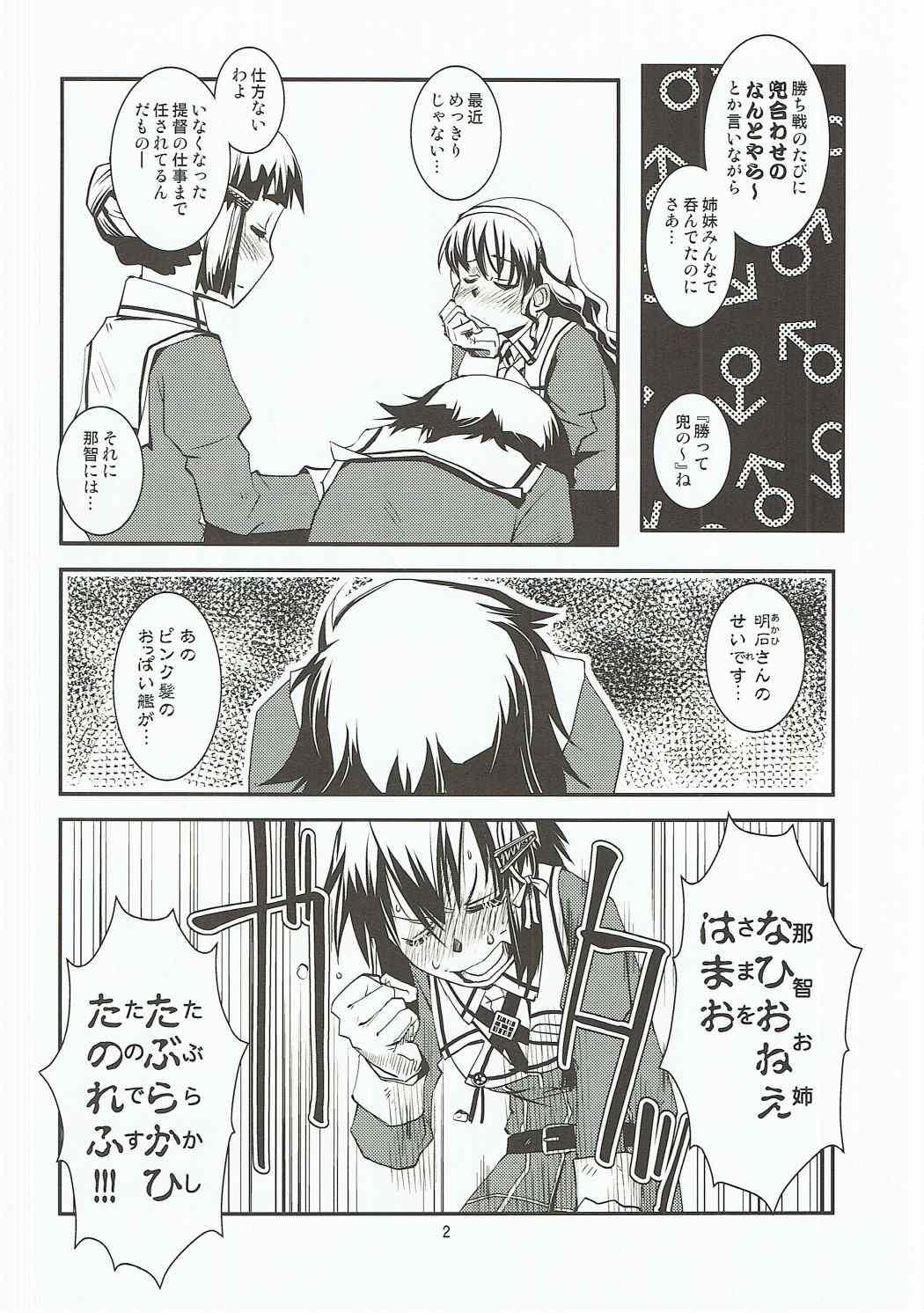 Free Fucking Sougou Karyoku Enshuu - Kantai collection Three Some - Page 3