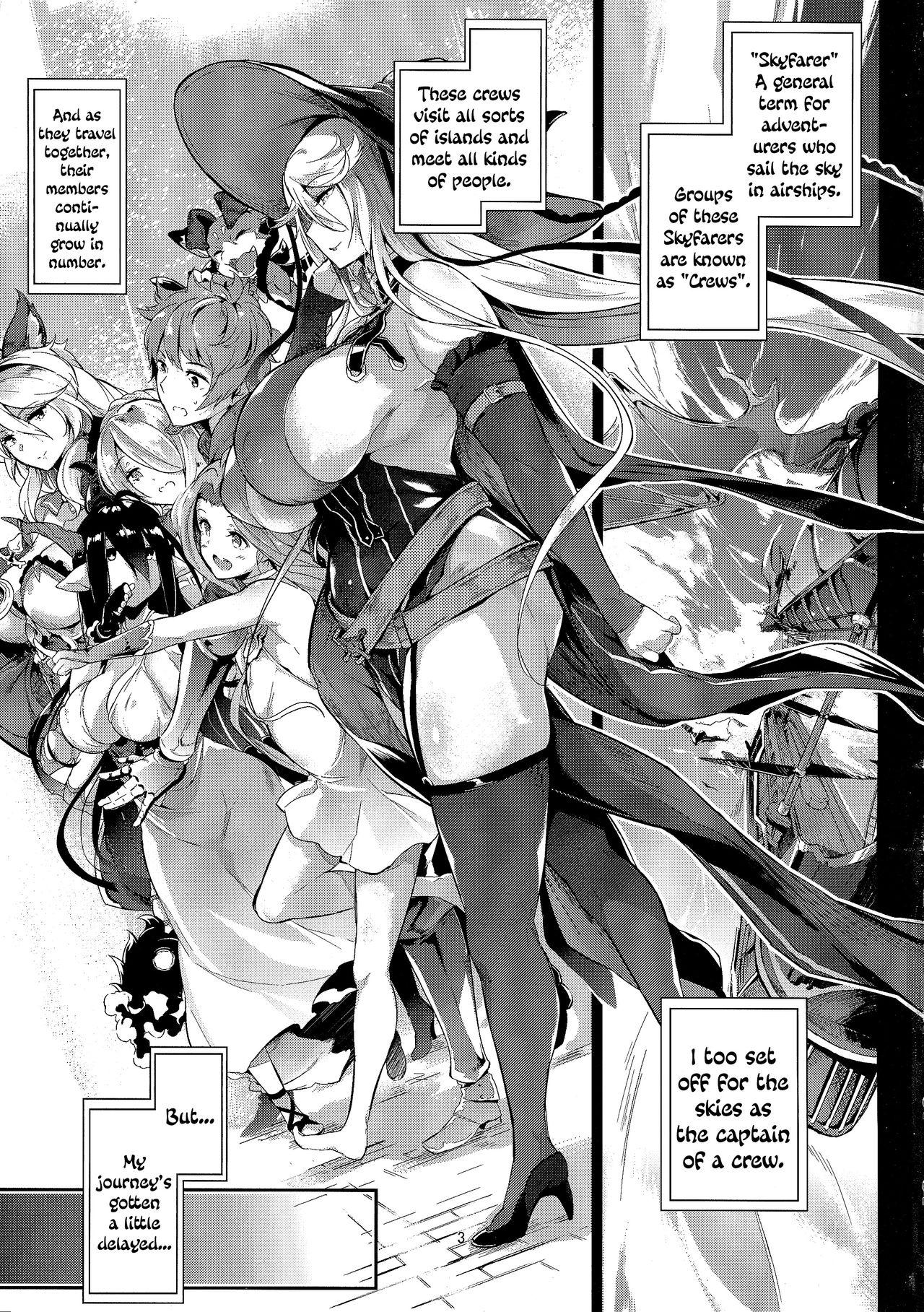 Huge Tits Gran Nyuu Fantasy Magisa Hen | Granboob Fantasy - Part Magisa - Granblue fantasy Soles - Page 2