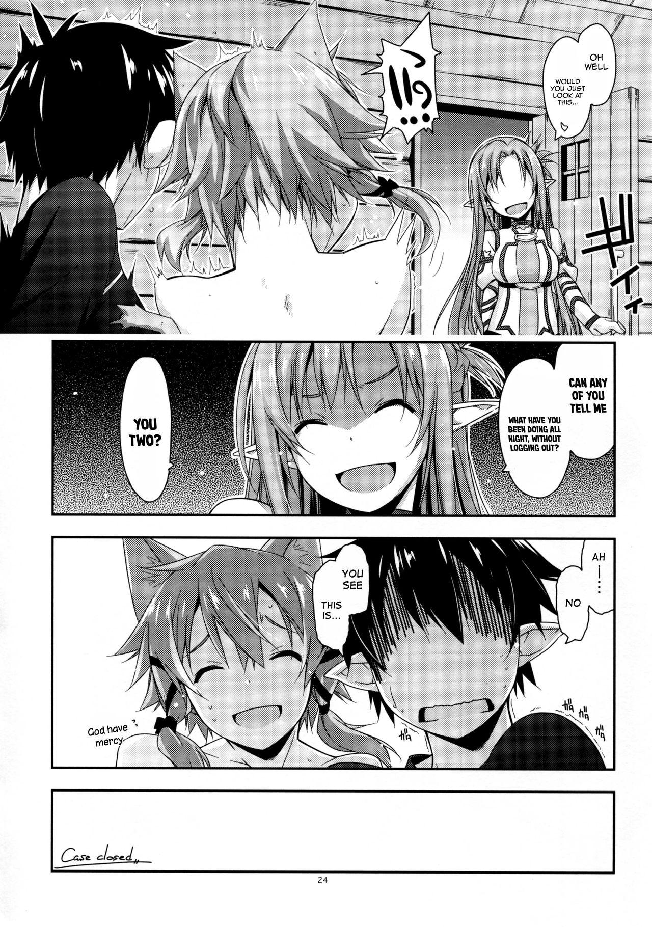 Anal Play Case closed. - Sword art online Mistress - Page 24