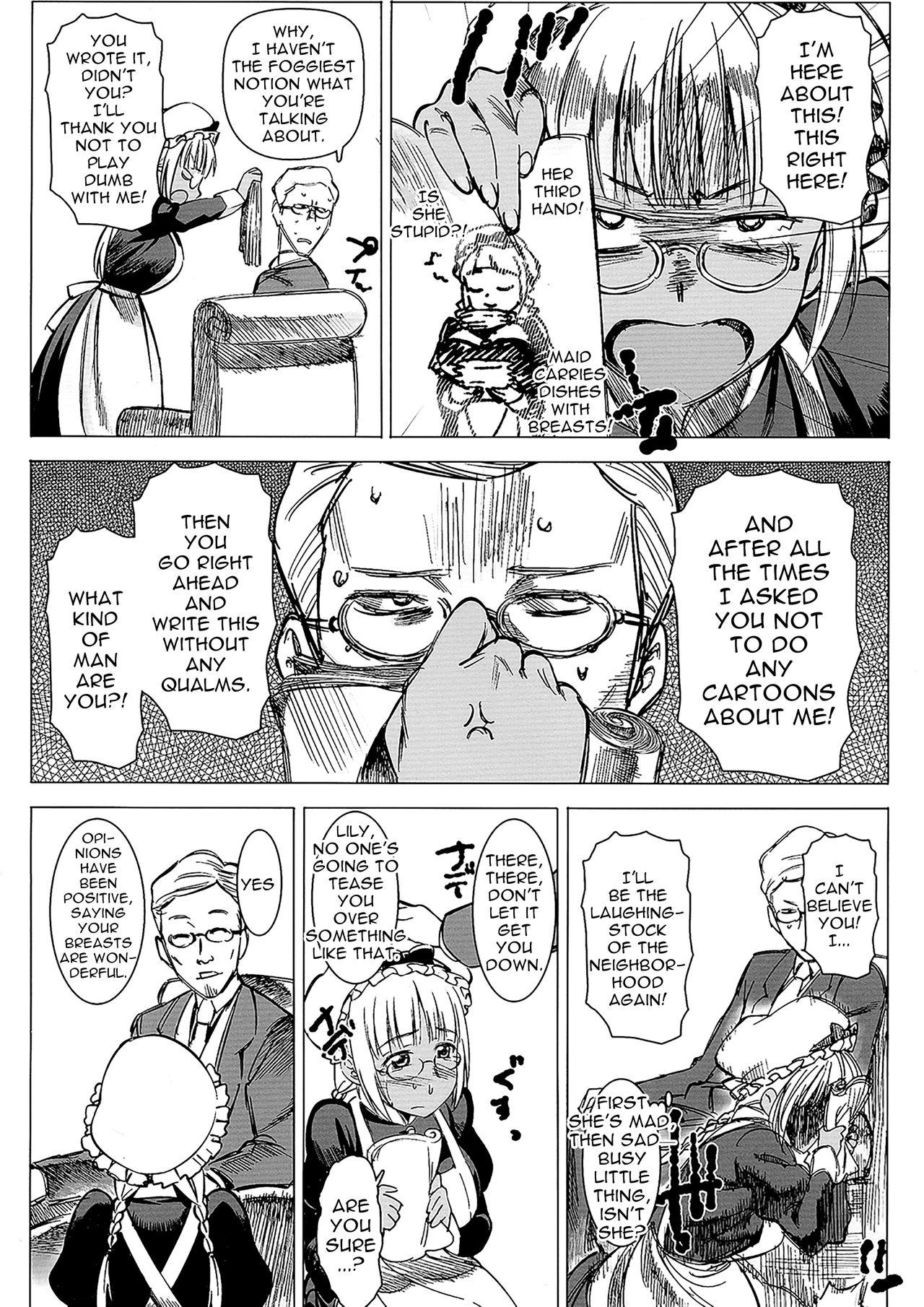 Bigtits Kasshoku Kokumaro Funnyuu Maid! Baka ka!!! | Milk-spraying Creamy Brown Maid! Is She Stupid? Ruiva - Page 3