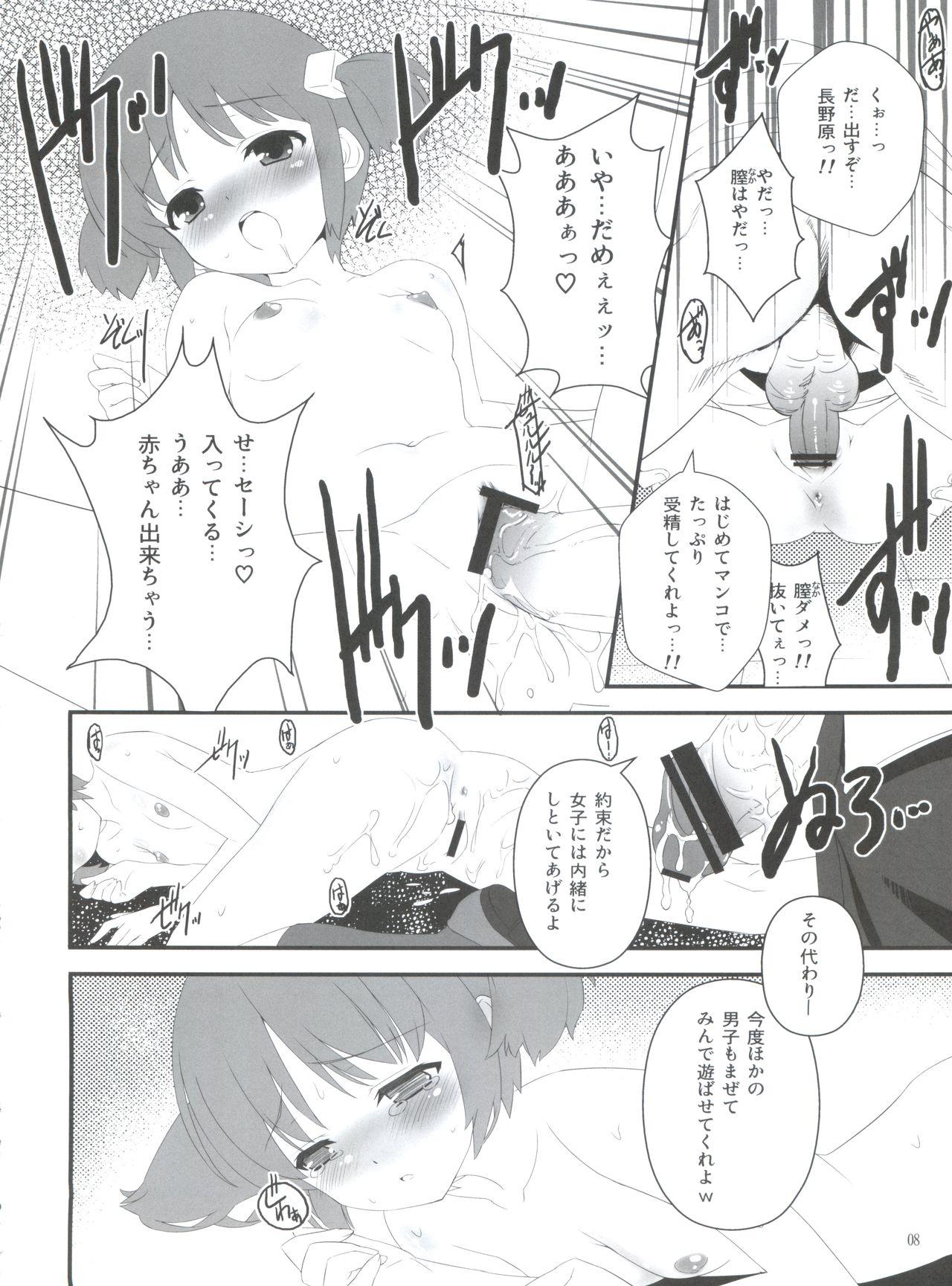 Sharing Nichijou no Nichijou wa Hinichijou 2 - Nichijou Sucking Dicks - Page 7