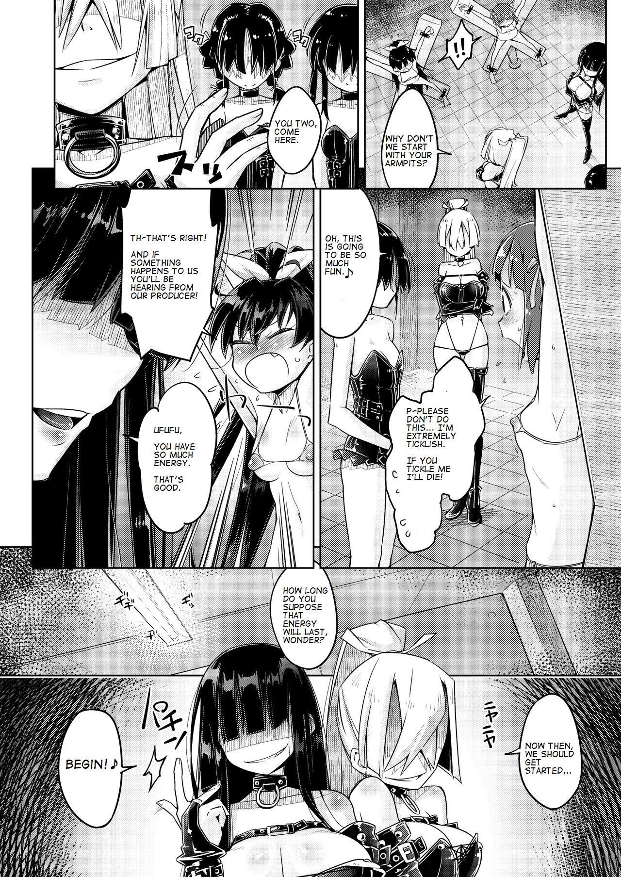 Amatuer Sex Genki Idol Tettei Kusuguri Choukyou - The idolmaster Candid - Page 4