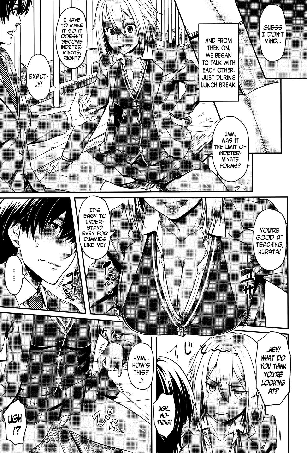 Sexy Sluts Himitsu no Manabiya | The Secret School Double Blowjob - Page 5