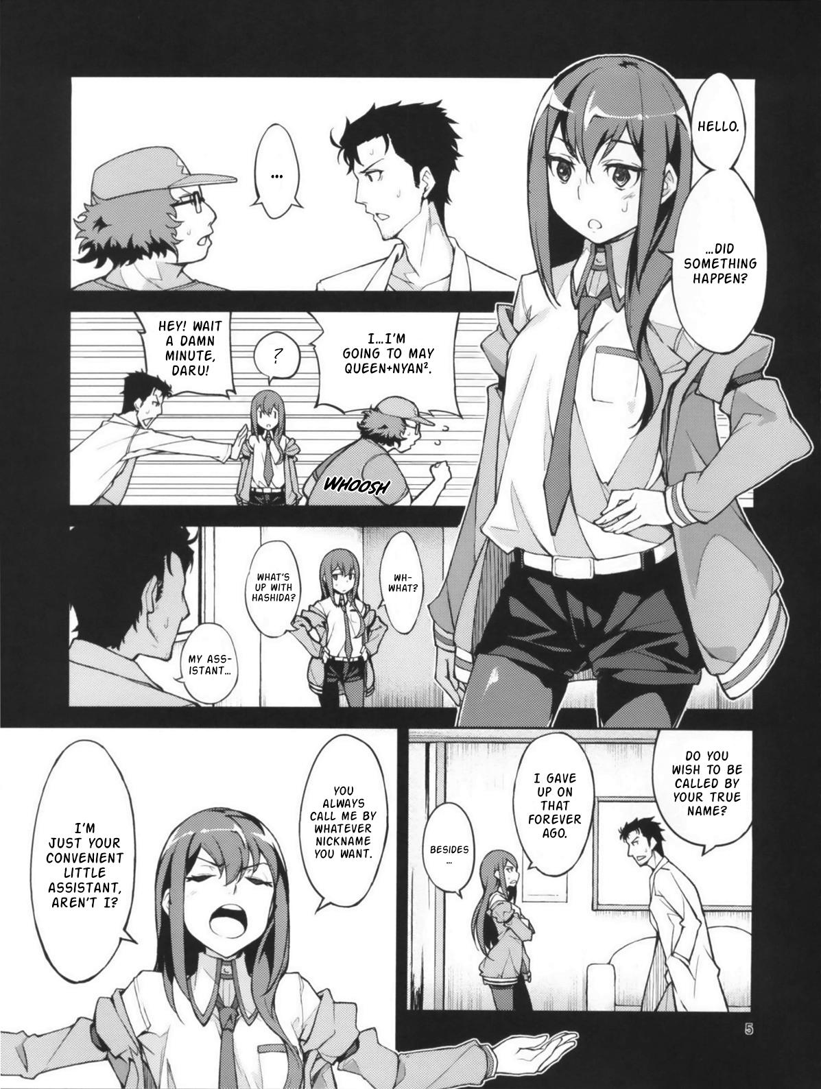 Pussy Lick Christina! - Steinsgate Siririca - Page 5