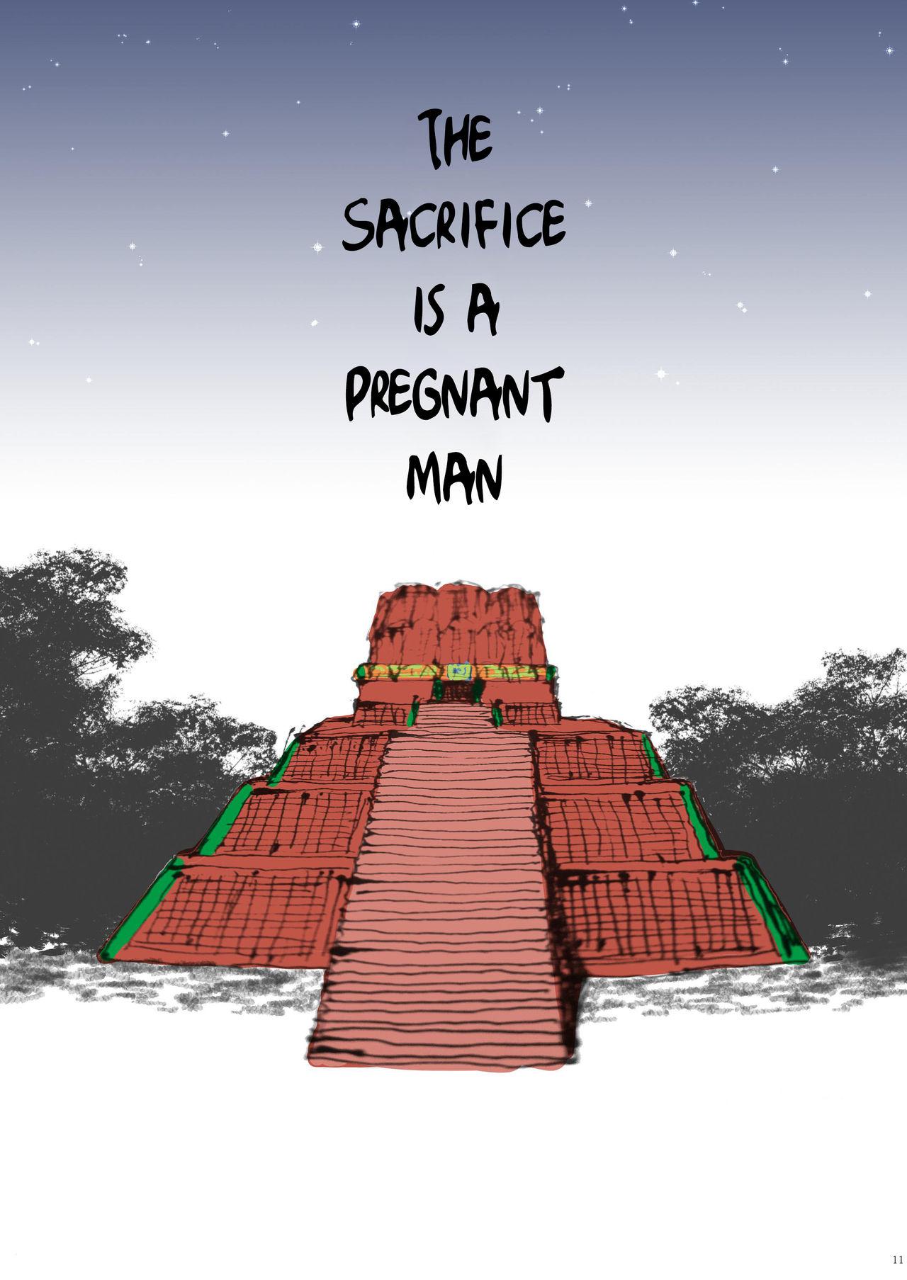 Gay Domination Ikenie wa Ninpu | The Sacrifice is a Pregnant Man Couch - Page 10