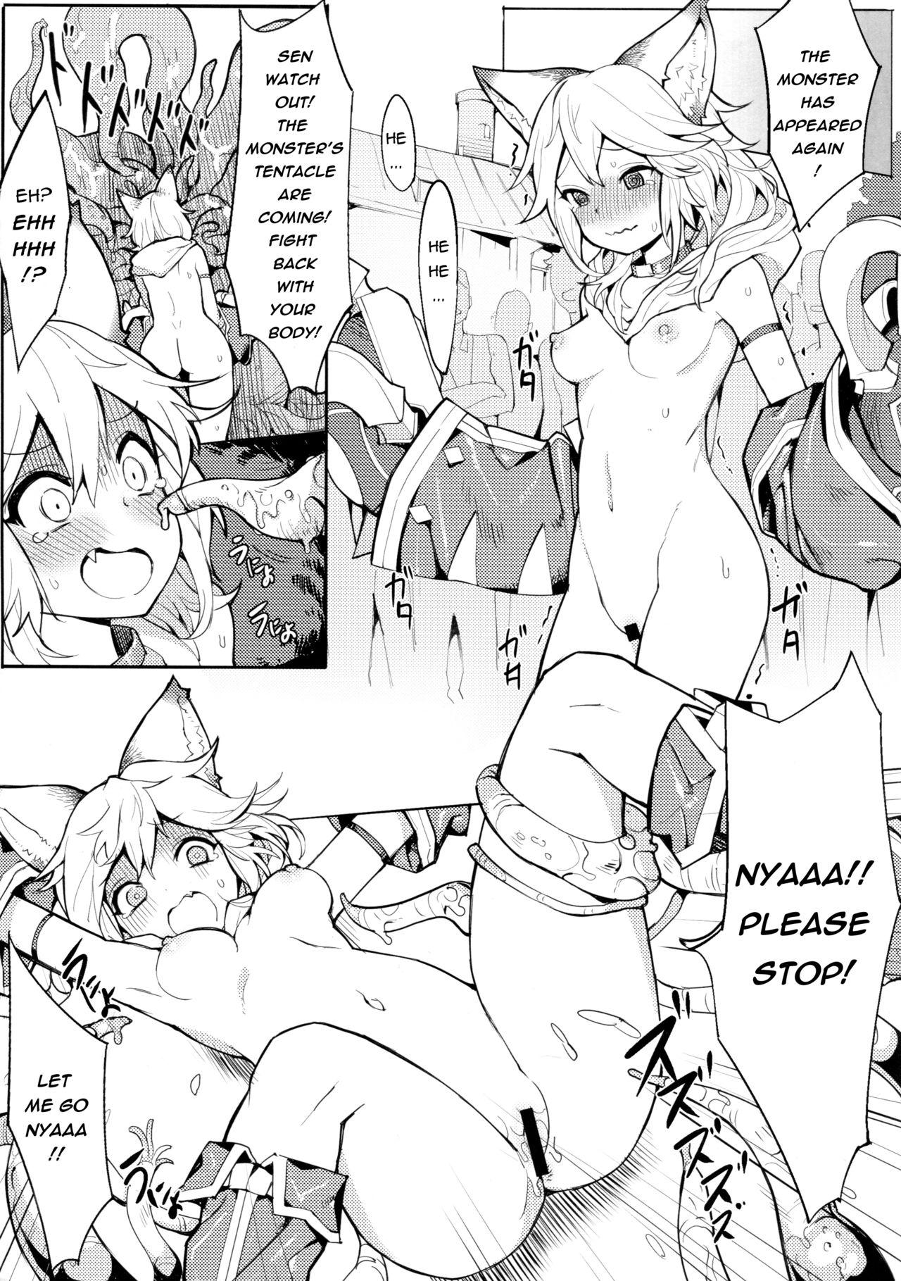 Thylinh Sen-chan! Nyan to Itte!! | Say Nyaa for me! - Granblue fantasy Handjob - Page 14