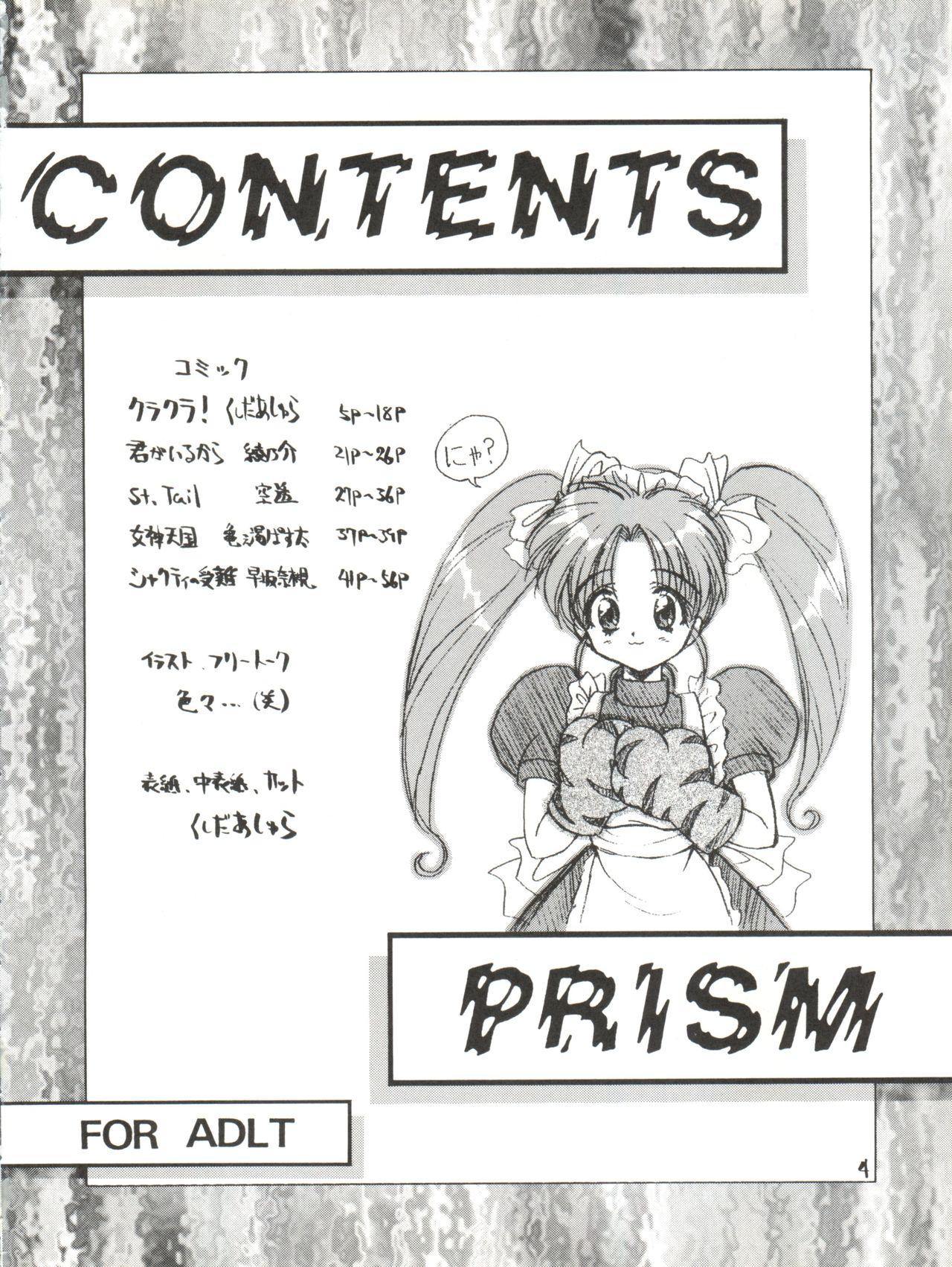 Porra PRISM - Tokimeki memorial Saint tail Wedding peach Victory gundam Megami paradise Hardsex - Page 4