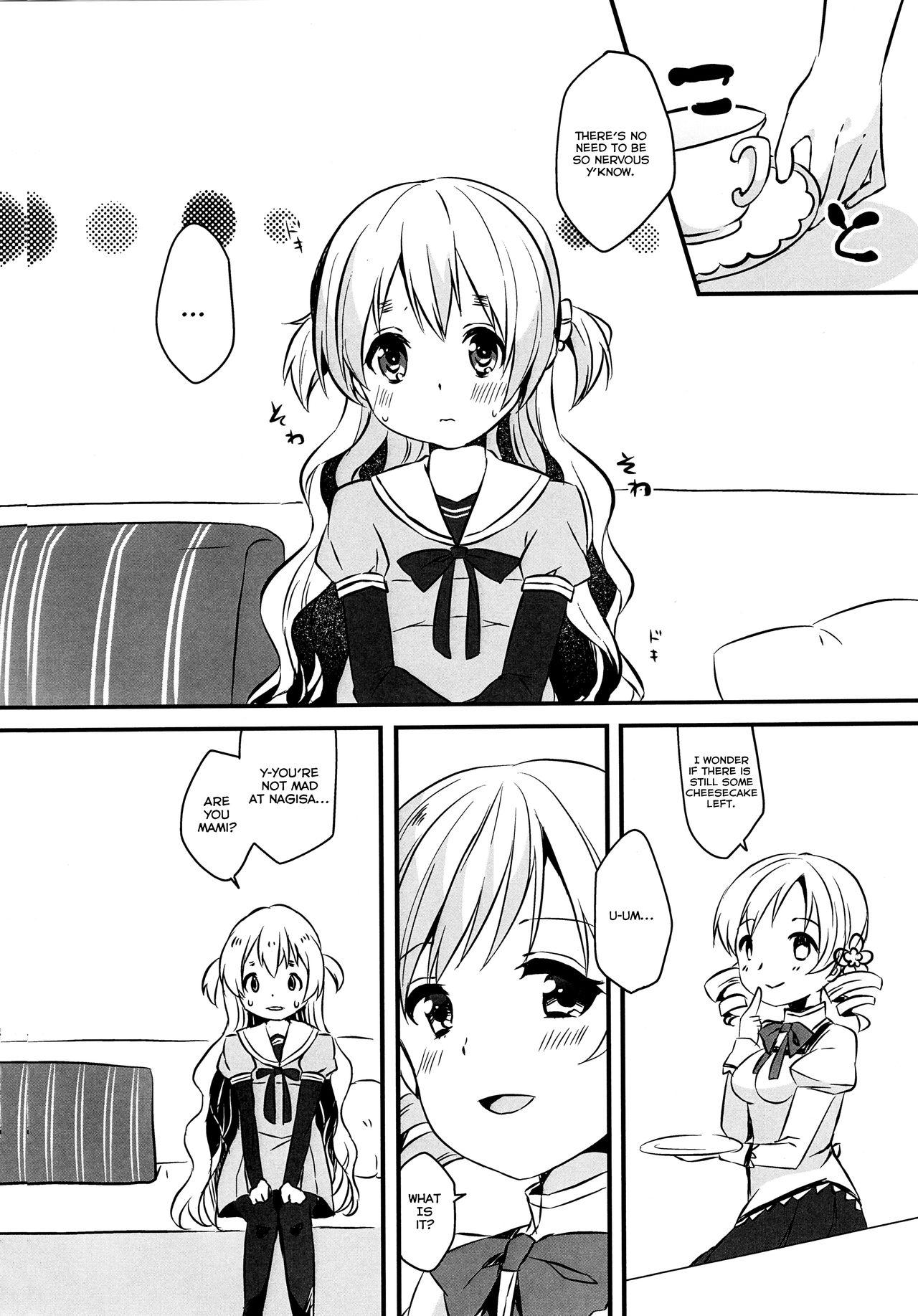 Negra Nagisa wa Mami ga Daisuki nanodesu! - Puella magi madoka magica Newbie - Page 3