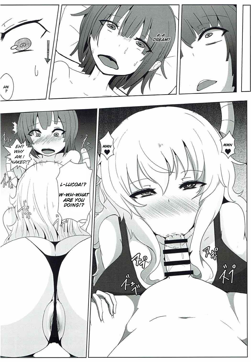 Transvestite (C92) [Saketanuki no Kakushigura (Saketanuki)] Shouta-kun-chi no Sukebe Dragon (Kobayashi-san-chi no Maid Dragon) [English] [Laruffii] - Kobayashi san chi no maid dragon Gay Pissing - Page 5