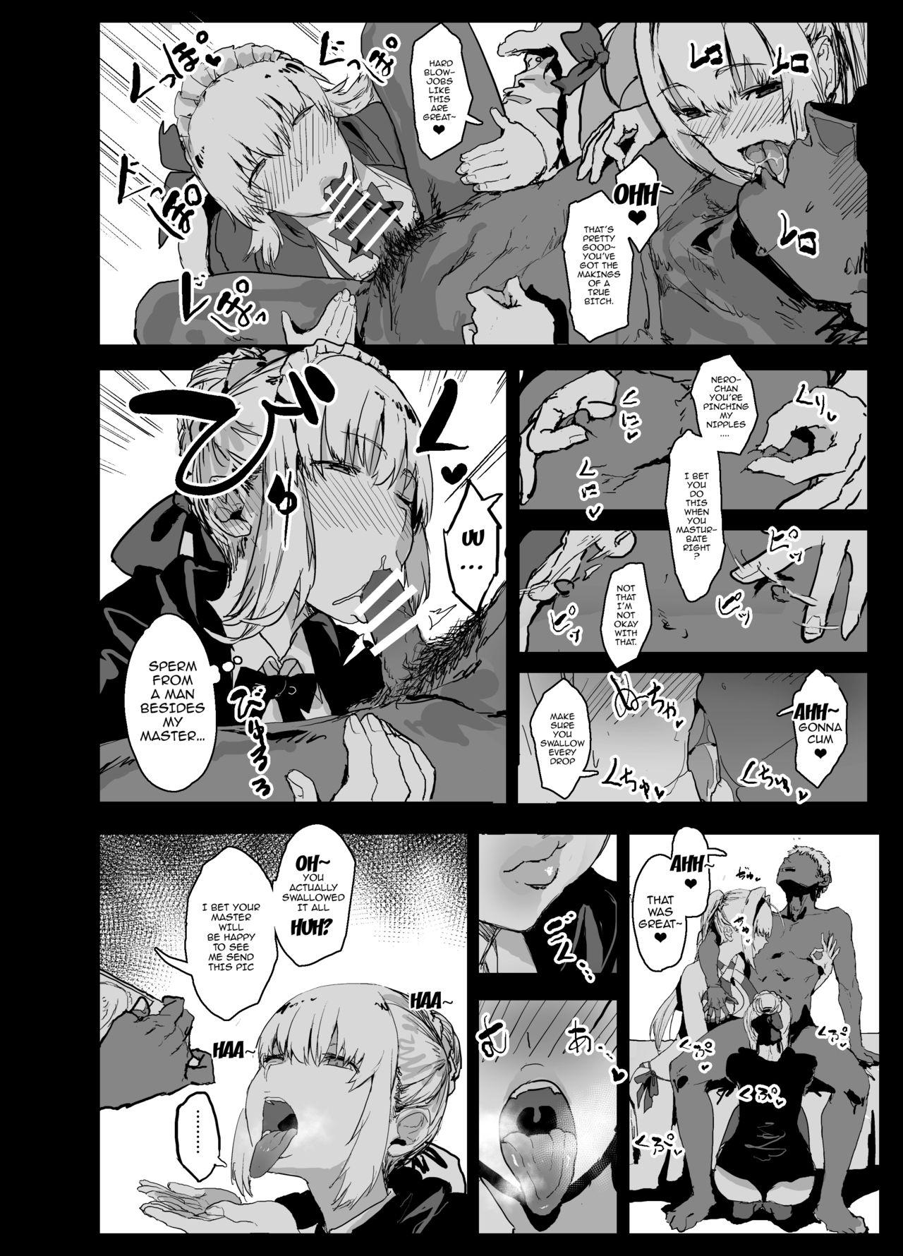 Orgasms Yarichin ni Gohoushi Sex Suru Nama Onaho to Seishori Maid Netorase Hon - Fate grand order Porno Amateur - Page 7