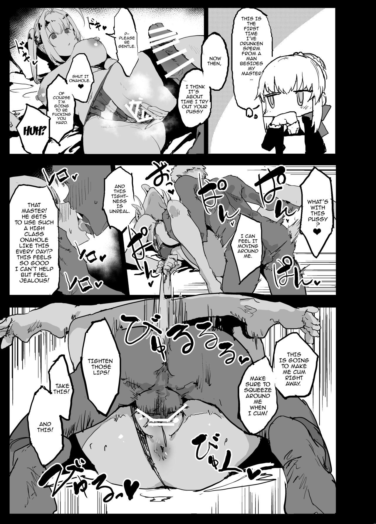 Virgin Yarichin ni Gohoushi Sex Suru Nama Onaho to Seishori Maid Netorase Hon - Fate grand order Big Dick - Page 8