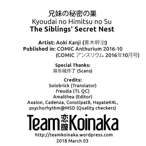 Kyoudai no Himitsu no Su | The Siblings' Secret Nest 18