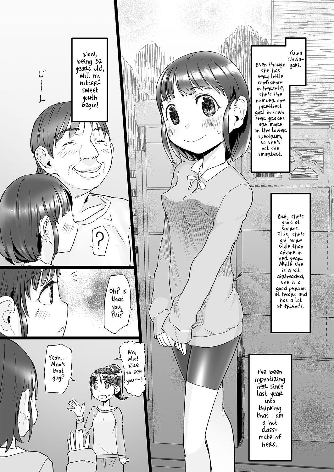 Butthole Oji-san wa Saiminjutsu no Chikara de Umarete Hajimete Kanojo ga Dekita Rough Fuck - Page 4
