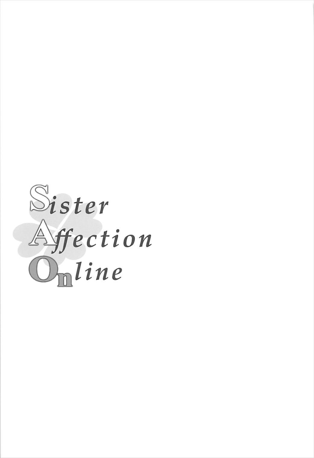 Hot Sluts Sister Affection On&Off SAO Soushuuhen - Sword art online Pov Blow Job - Page 4
