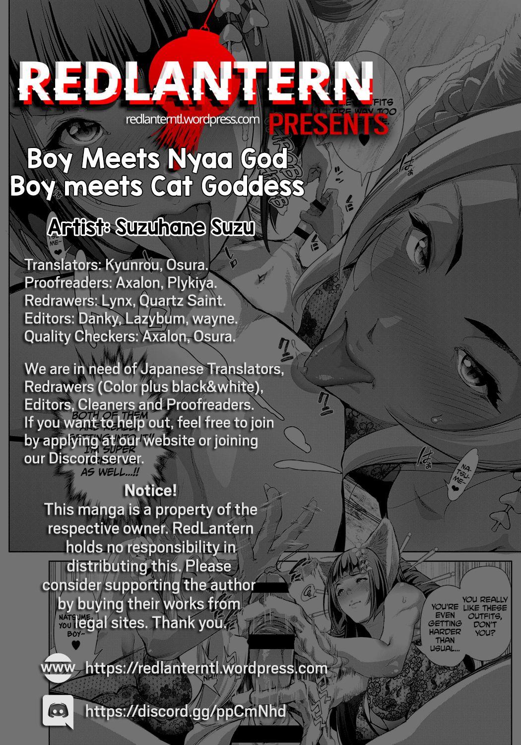 Boy Meets Nyaa God | Boy Meets Cat Goddess Ch. 1-4 131