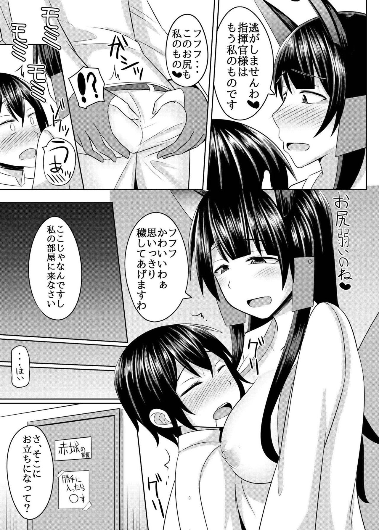 Fodendo Akagi-san ni Shudouken o Nigirarete Eroi Koto Suru Hon - Azur lane Dutch - Page 9