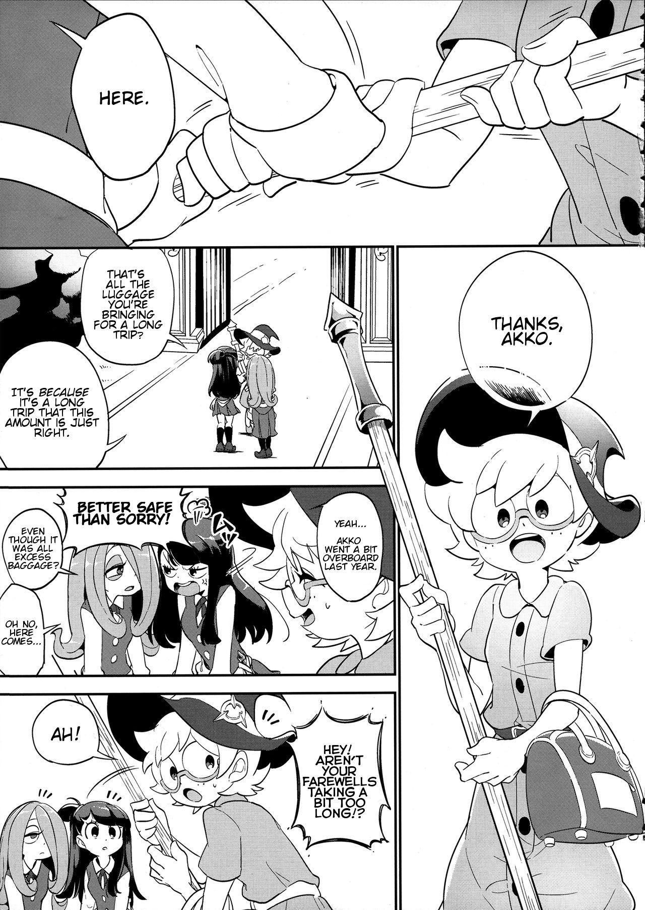 Deutsch Summer holiday, Again. - Little witch academia Gay Straight - Page 3