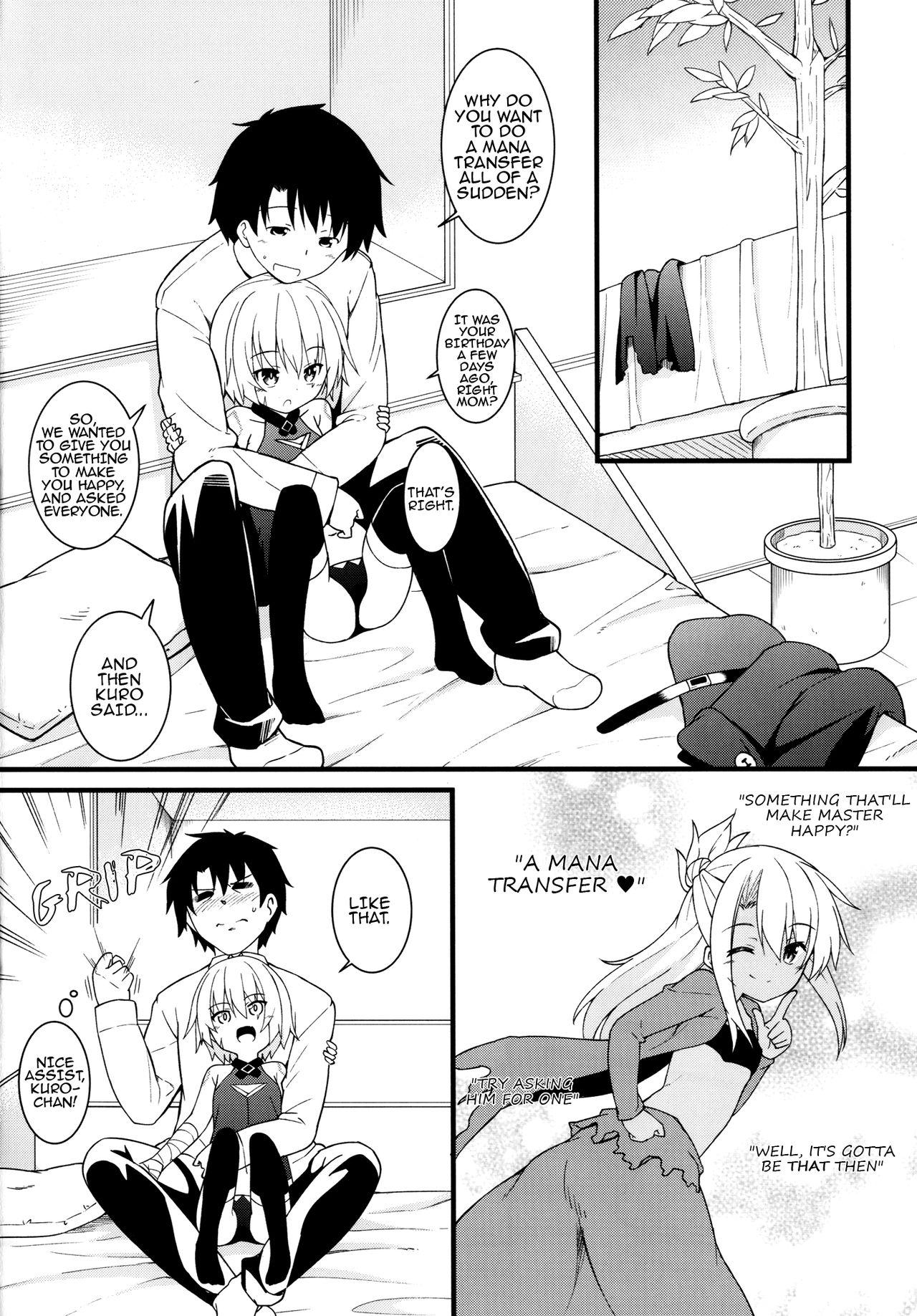 Costume [Tonzura Douchuu (Kazawa)] Okaa-san Maryoku Kyoukyuu-tte? | Mom, What's a Mana Transfer? (Fate/Grand Order) [English] [EHCOVE] [Digital] - Fate grand order Stroking - Page 3