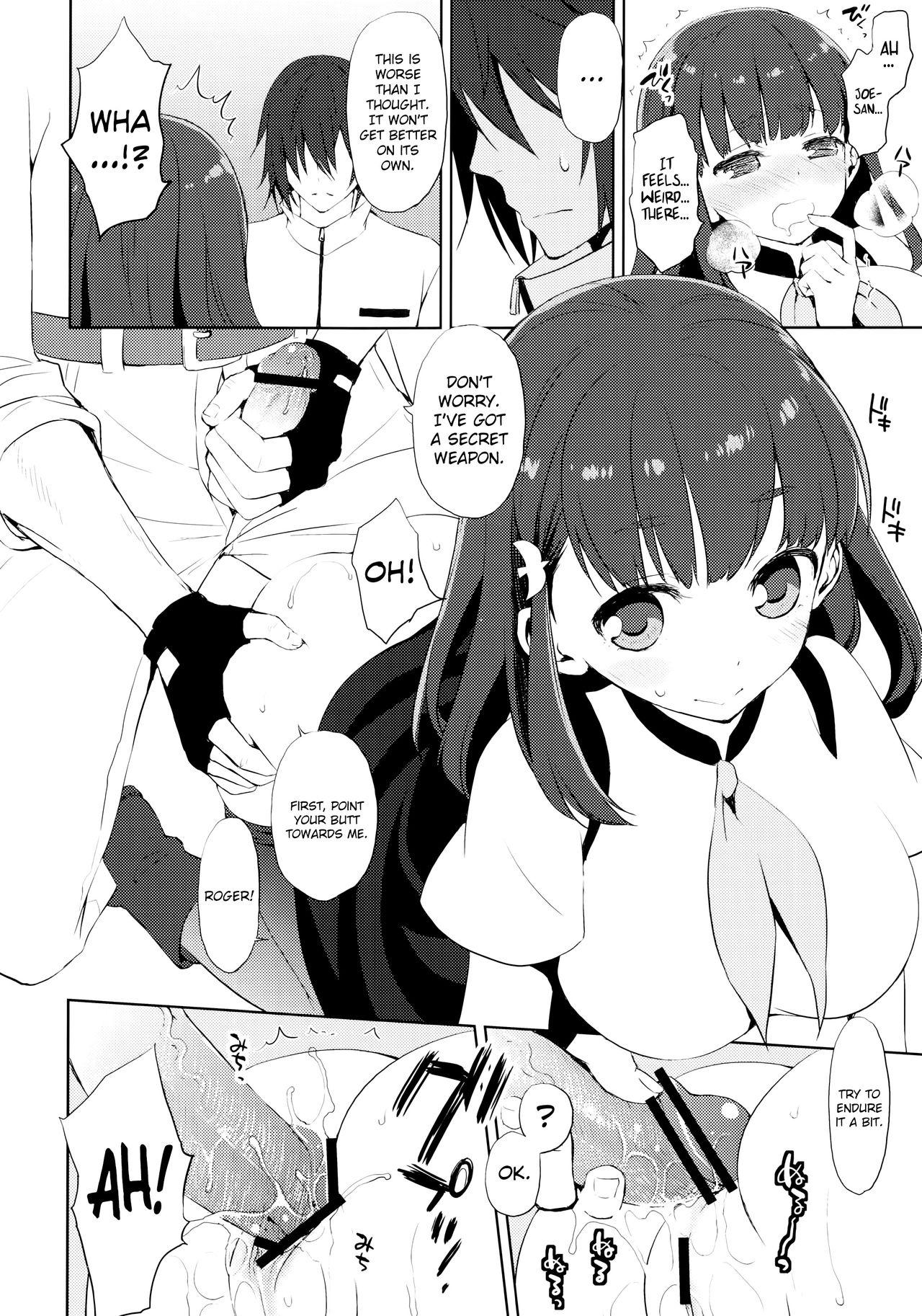 Blonde Hajimete Utsuutsu - Gatchaman crowds Travesti - Page 9