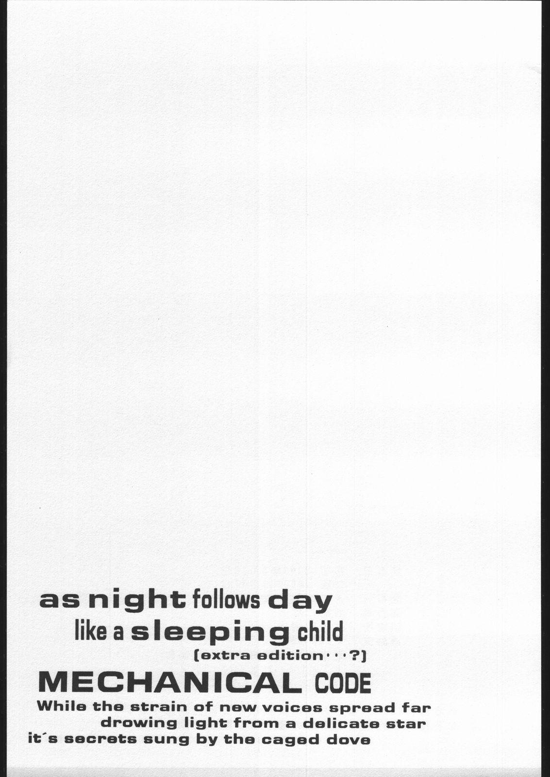 AS NIGHT FOLLOWS DAY like a sleeping child 15