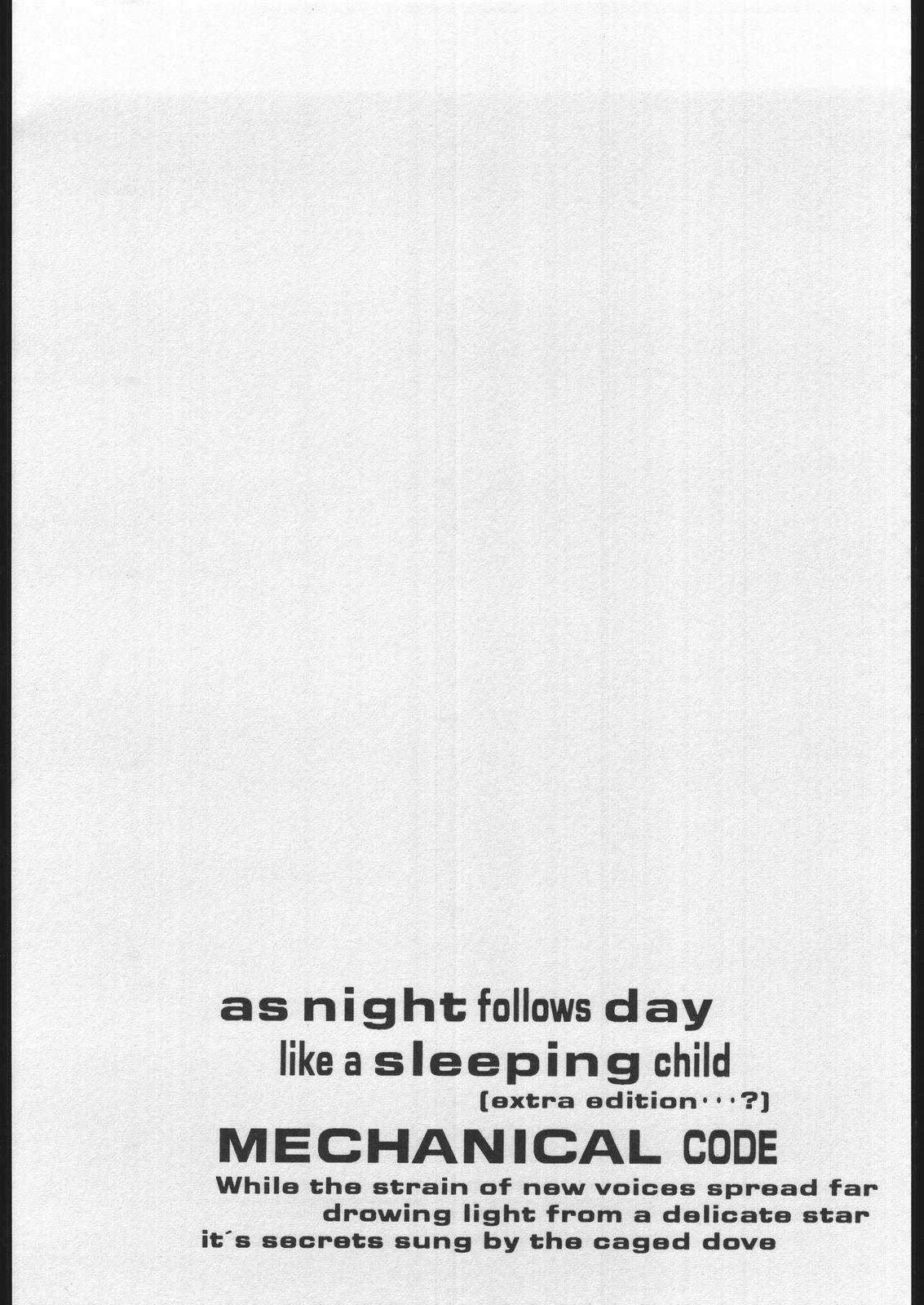 Doctor AS NIGHT FOLLOWS DAY like a sleeping child - Ah my goddess Hot Sluts - Page 3