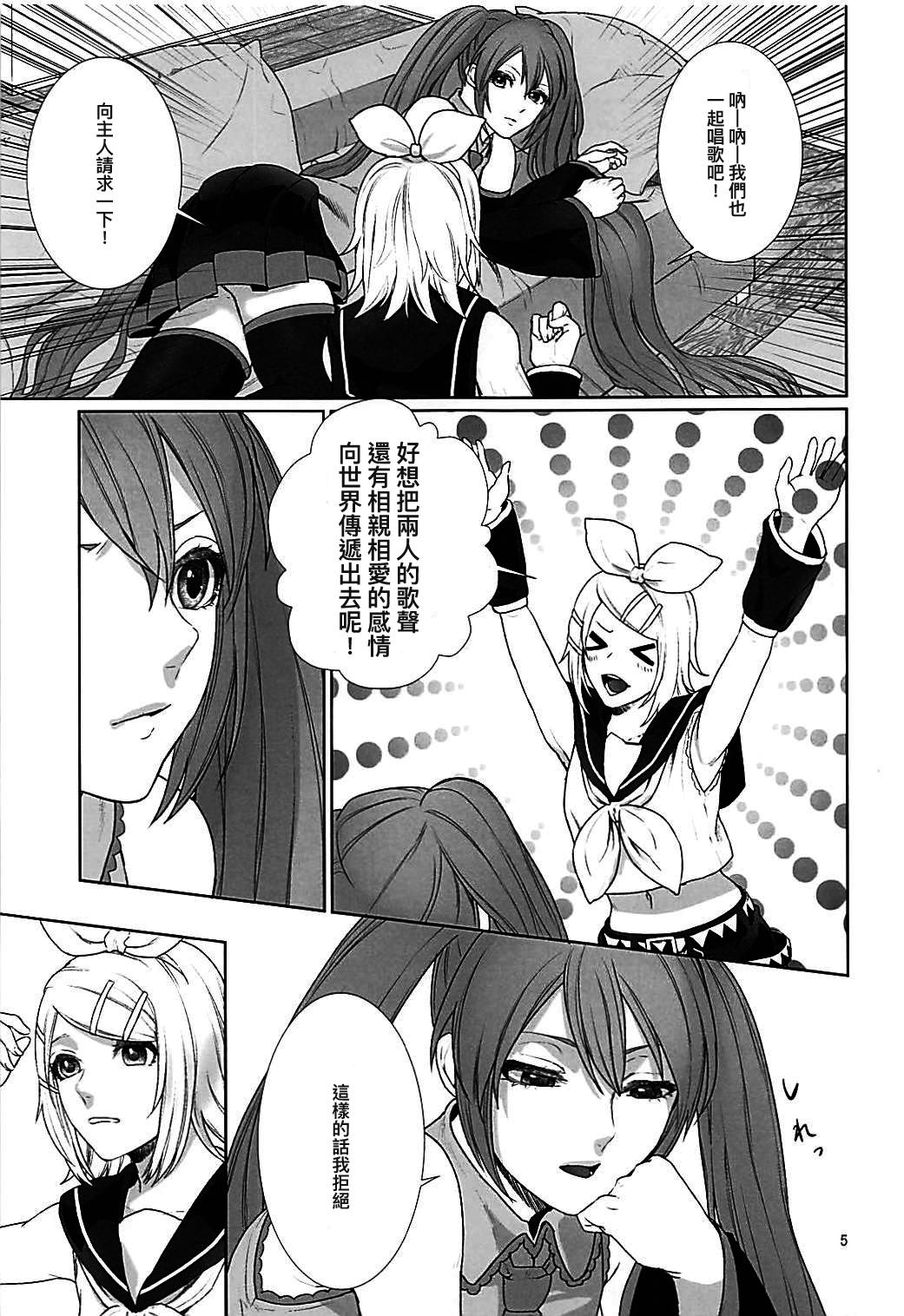 Livesex Sougo Shadan - Vocaloid Threesome - Page 5