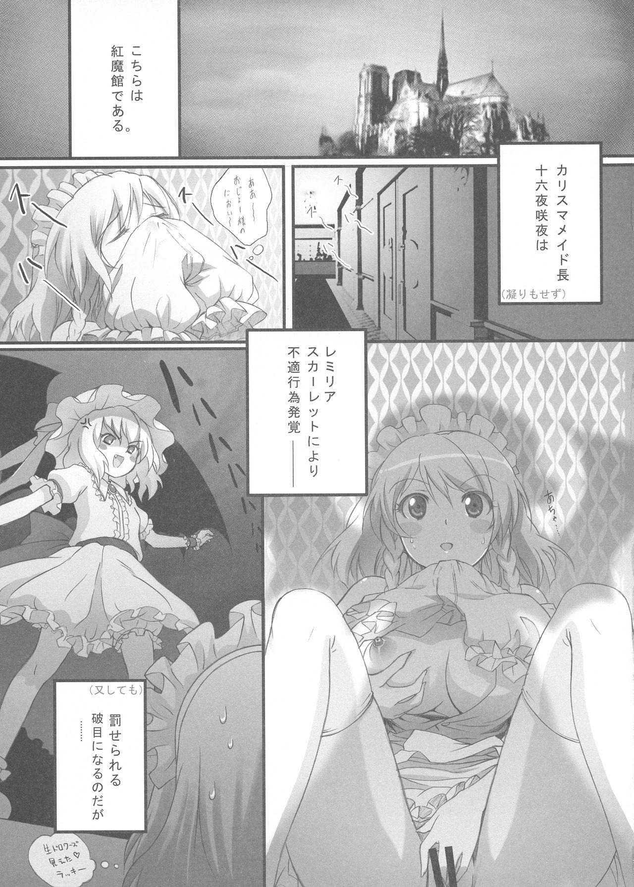 Culo Kodomo no Omocha - Touhou project Amature Sex Tapes - Page 5