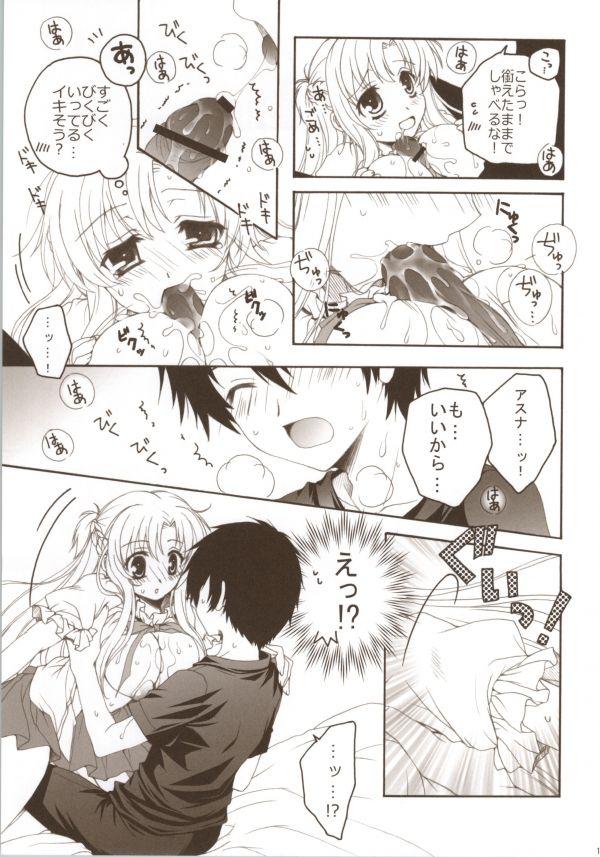 Analfuck Shiawase Jikan - Sword art online Blondes - Page 7