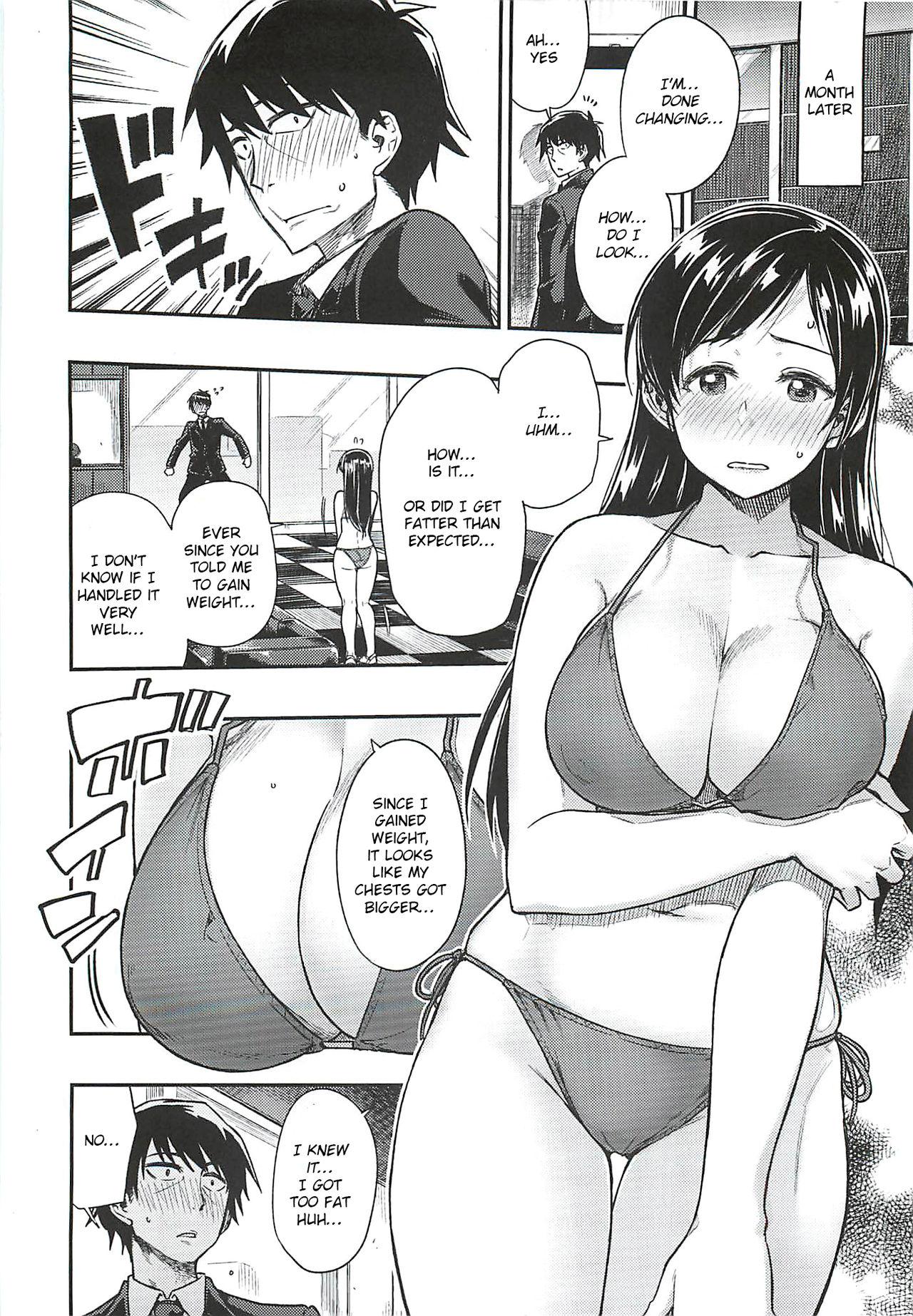 Amature Sex (C92) [Rokusyoku Mikan (Tachiroku)] Nitta-san Taijuu o Fuyasite Kudasai. | Please put on more weight, Nitta-san (THE IDOLM@STER CINDERELLA GIRLS) [English] [obsoletezero] - The idolmaster Mexicano - Page 7