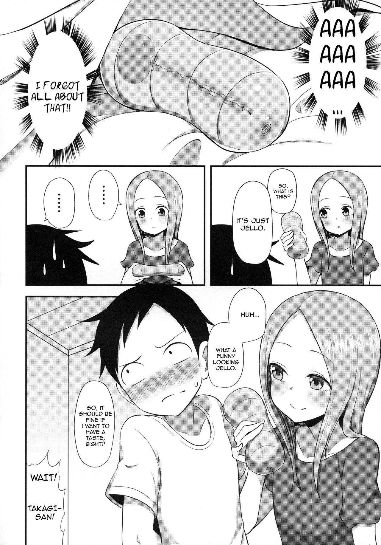 Girl Get Fuck Takagi-san to Onahole - Karakai jouzu no takagi san Cheating - Page 3