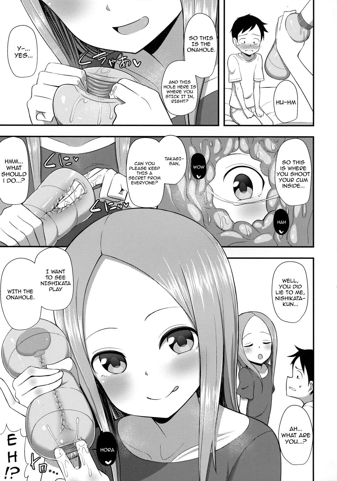 Girl Get Fuck Takagi-san to Onahole - Karakai jouzu no takagi san Cheating - Page 4