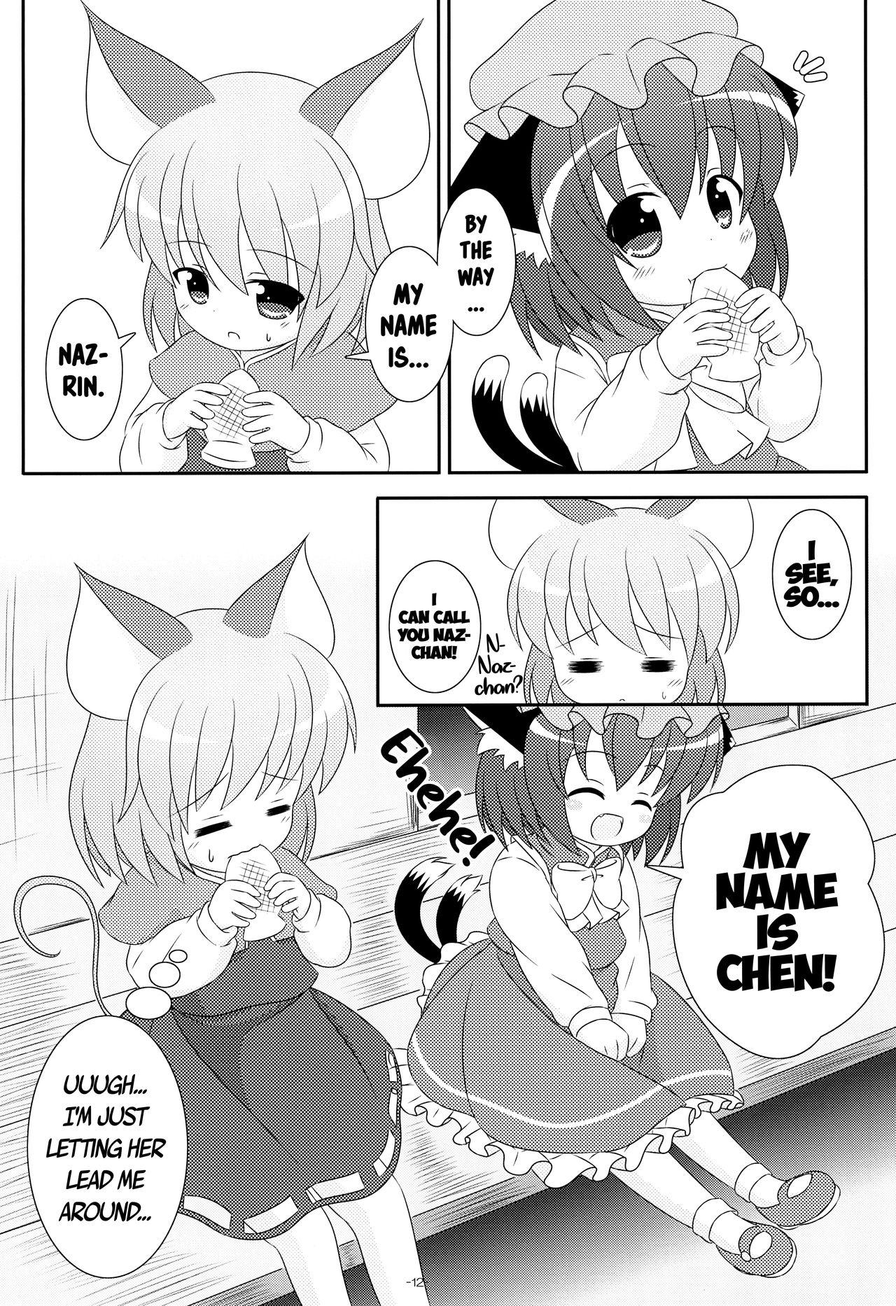 Cunnilingus Yappari Neko nano. 2 - Touhou project Stepdad - Page 10