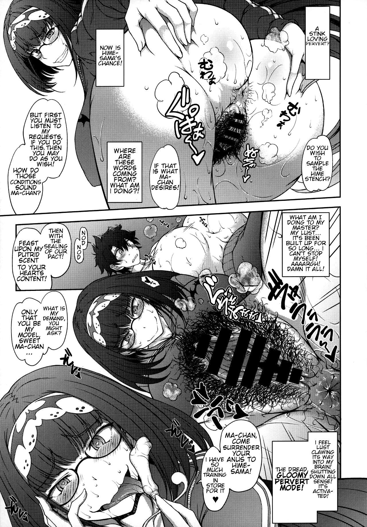 Ass Lick Junjou Hetare na Dosukebe Hime no Hatsujou Haishin - Fate grand order Handsome - Page 6