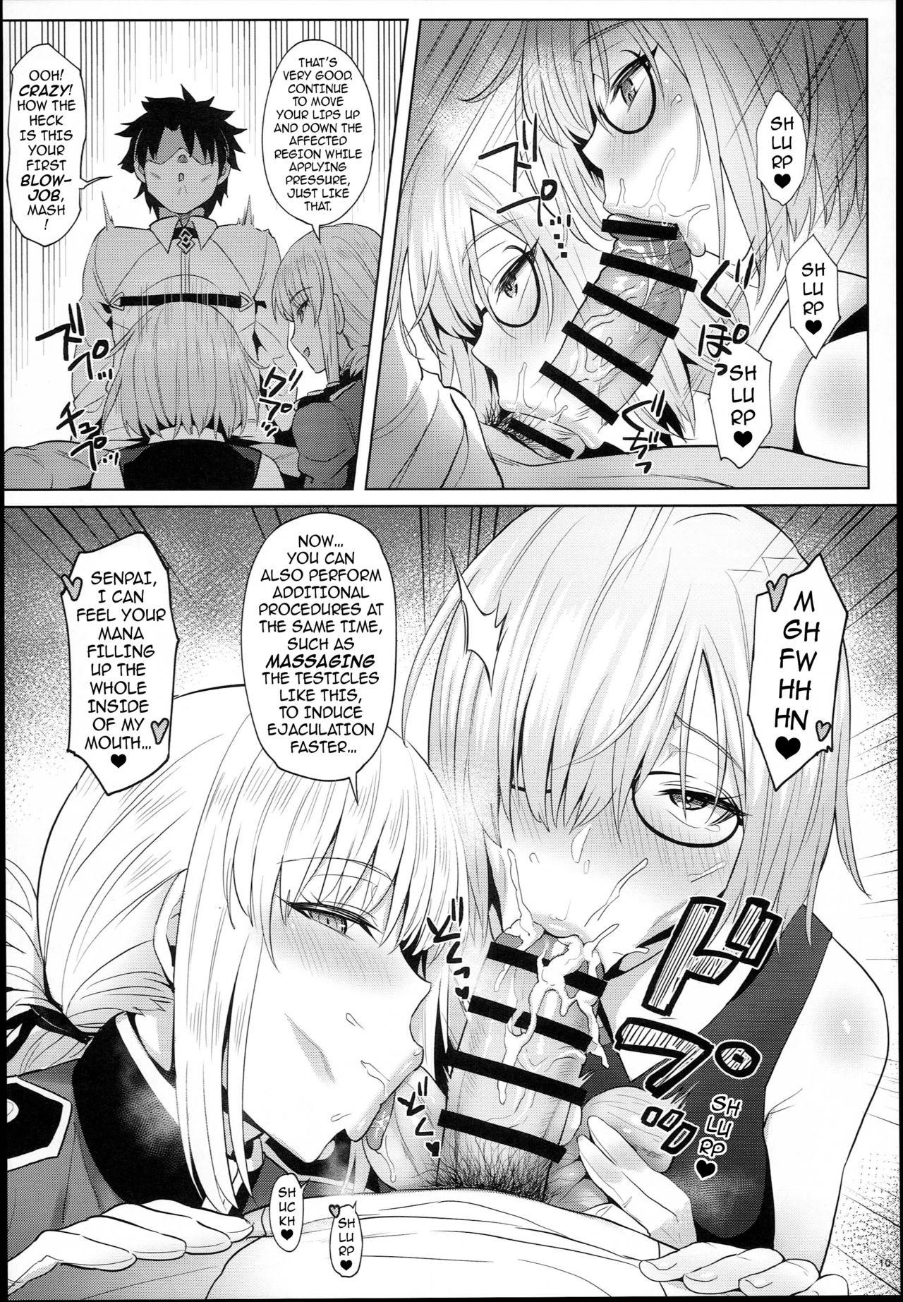 Mommy Kouhai no Amai Ryouhou | My Junior’s Lovey-Dovey Treatment - Fate grand order Gay Hardcore - Page 9