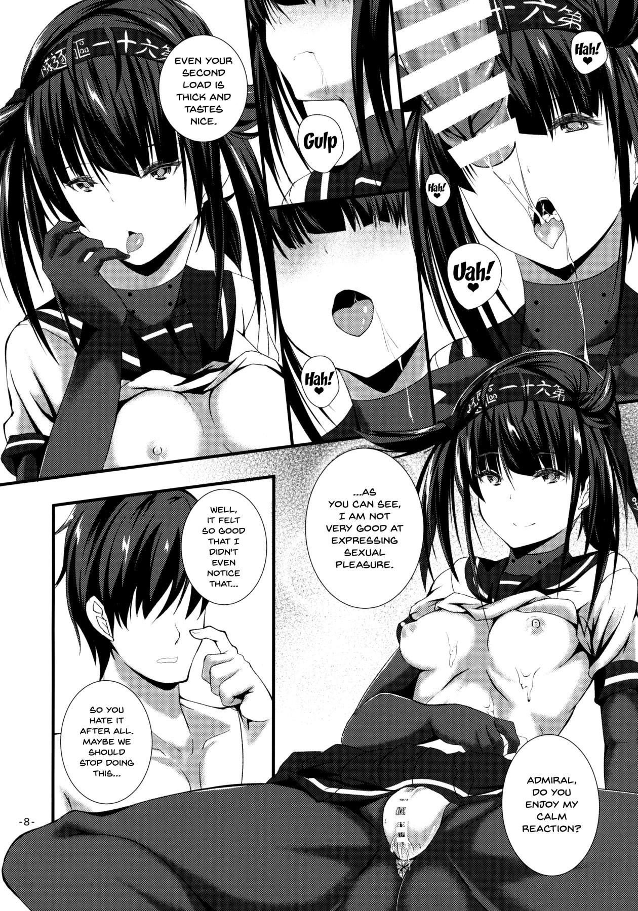 Gay Brownhair Hatsuiki - Kantai collection Clothed Sex - Page 8