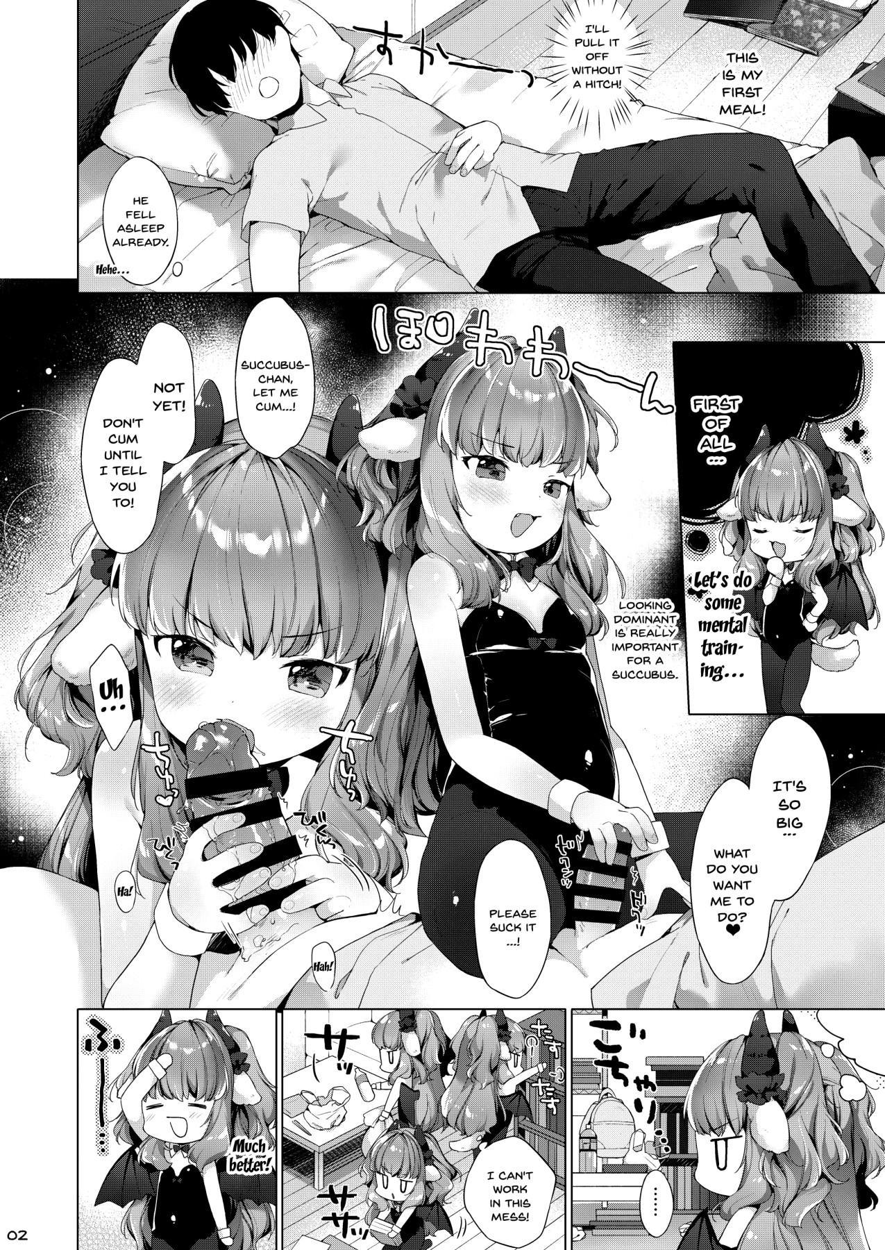 Penis [ANCHOR (Mutou Mato)] Succubus-chan Chorosugiru! - Succubus-chan Is Too Easy! [English] {Doujins.com} [Digital] - Original Real Couple - Page 3